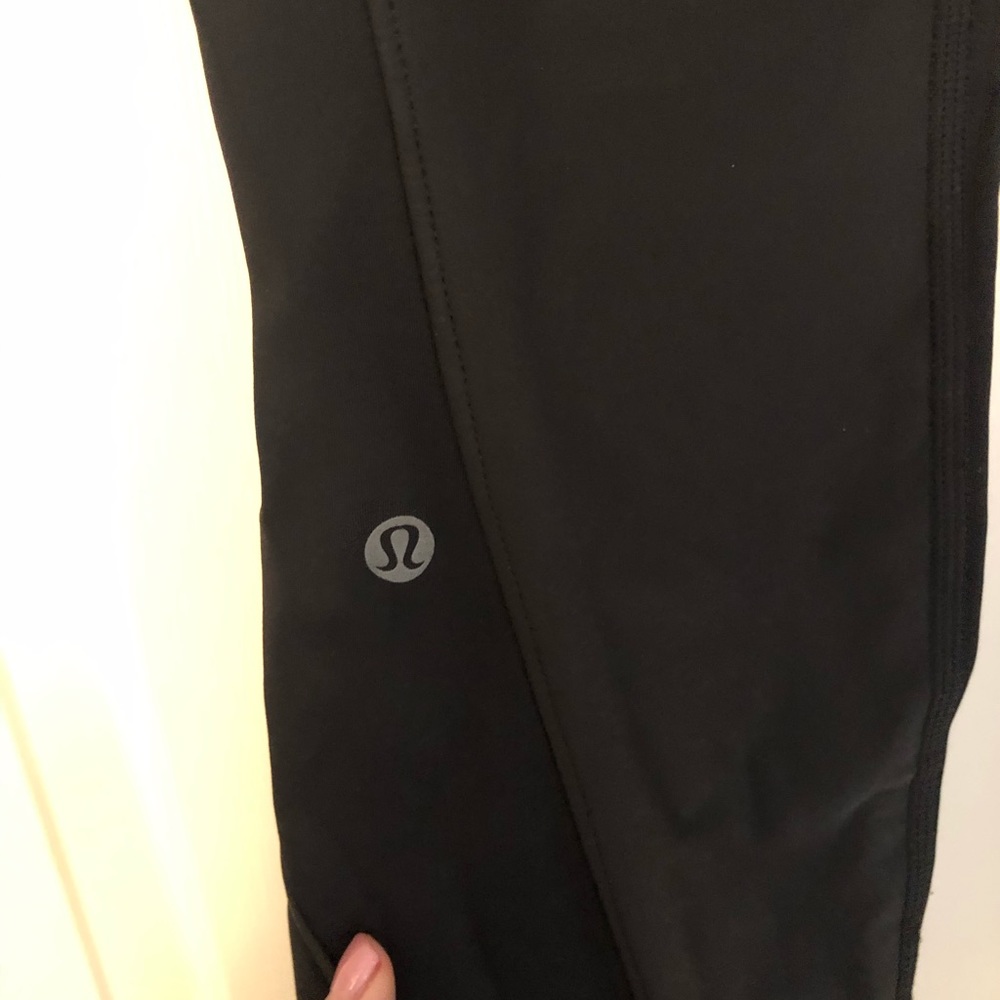 Lululemon Black Sleet Sprinter Leggings